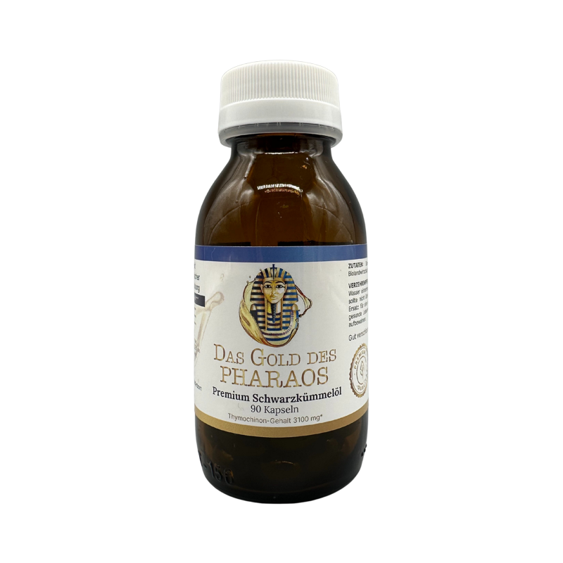 Compre El Oro del Faraón – Cápsulas Premium de Aceite de Comino Negro (90 uds.) por 26,90 € ahora